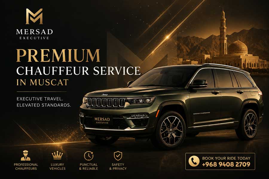 Best Premium Chauffeur Service in Muscat for Business Travelers